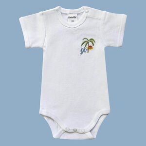 Estella organic cotton LA onesie